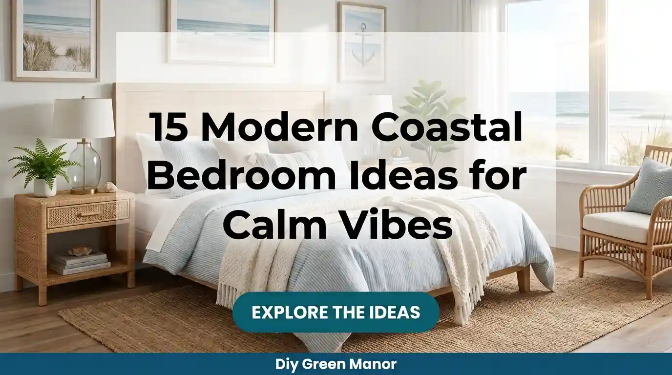 15 Modern Coastal Bedroom Ideas for Calm Vibes