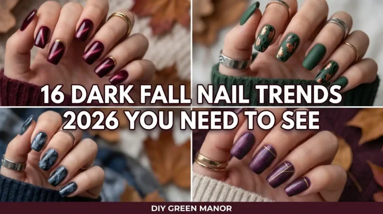 16 Dark Fall Nail Trends 2026 You Need to See