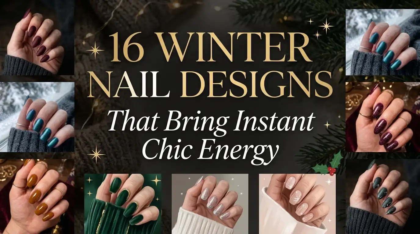 16 Winter Nail Designs That Bring Instant Chic Energy
