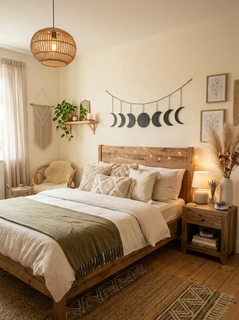 Moon Phase Metal Wall Art