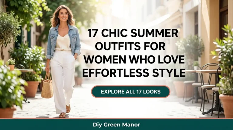 17 Chic Summer Outfits for Women Who Love Effortless Style