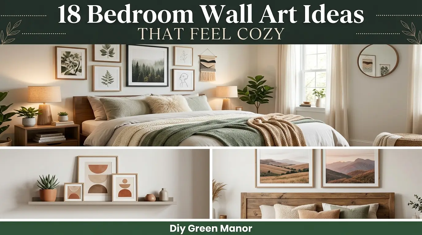 18 Bedroom Wall Art Ideas That Feel Cozy