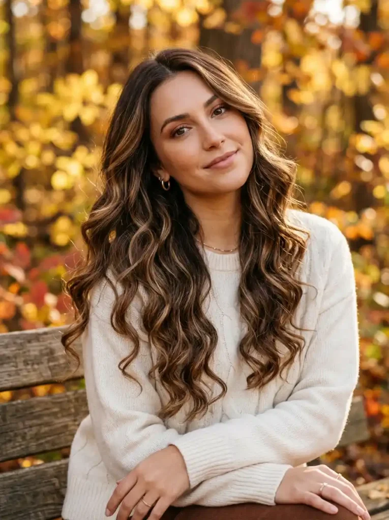 Caramel Ribbon Balayage