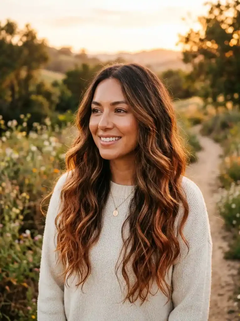  Cinnamon Balayage