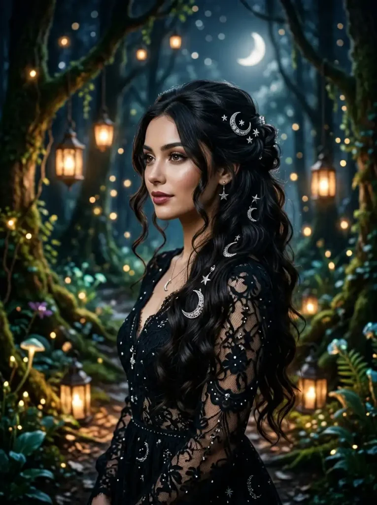 Messy Braided Witch Crown