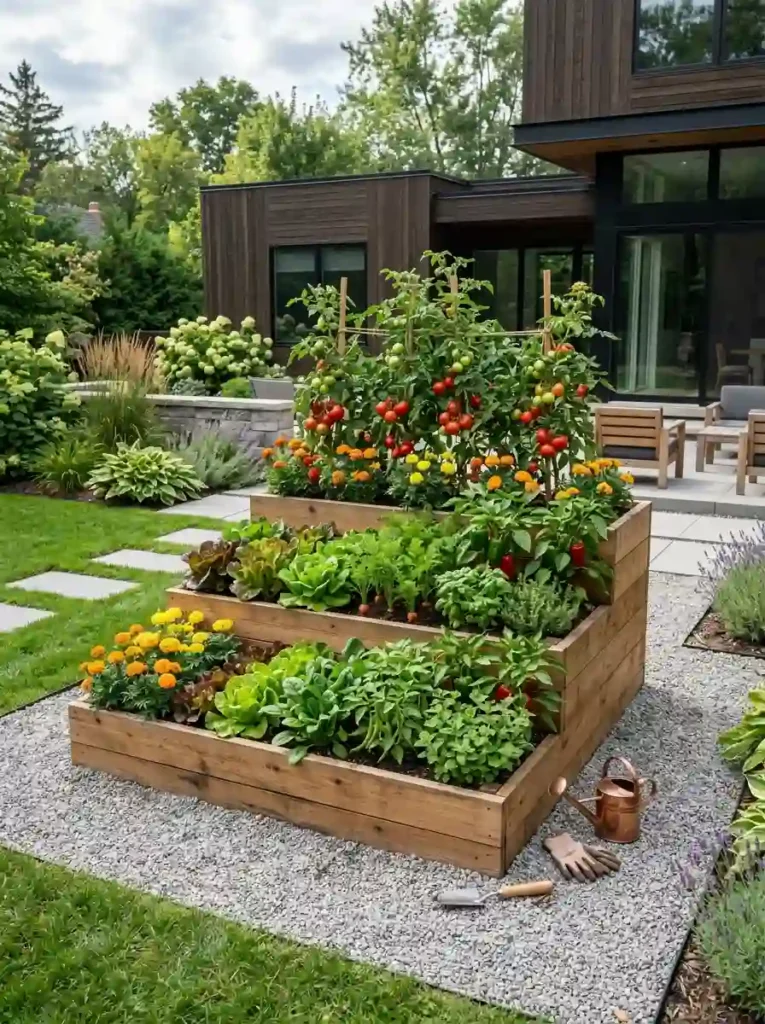 Tiered Raised Garden Beds
