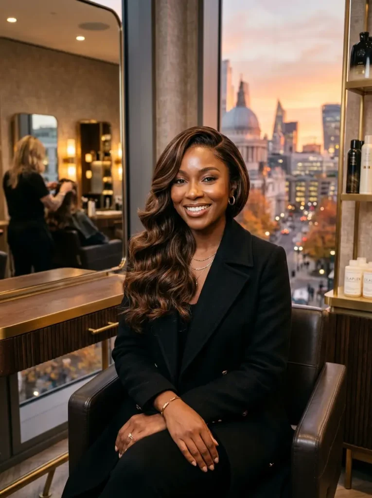 Glamorous Side-Part Body Wave Sew-In