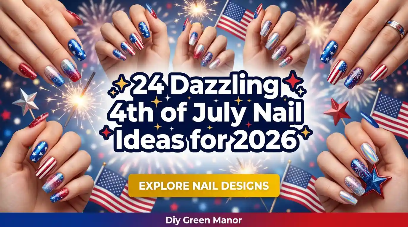 24 Dazzling 4th of July Nail Ideas for 2026