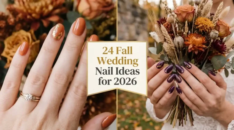 24 Fall Wedding Nail Ideas for 2026