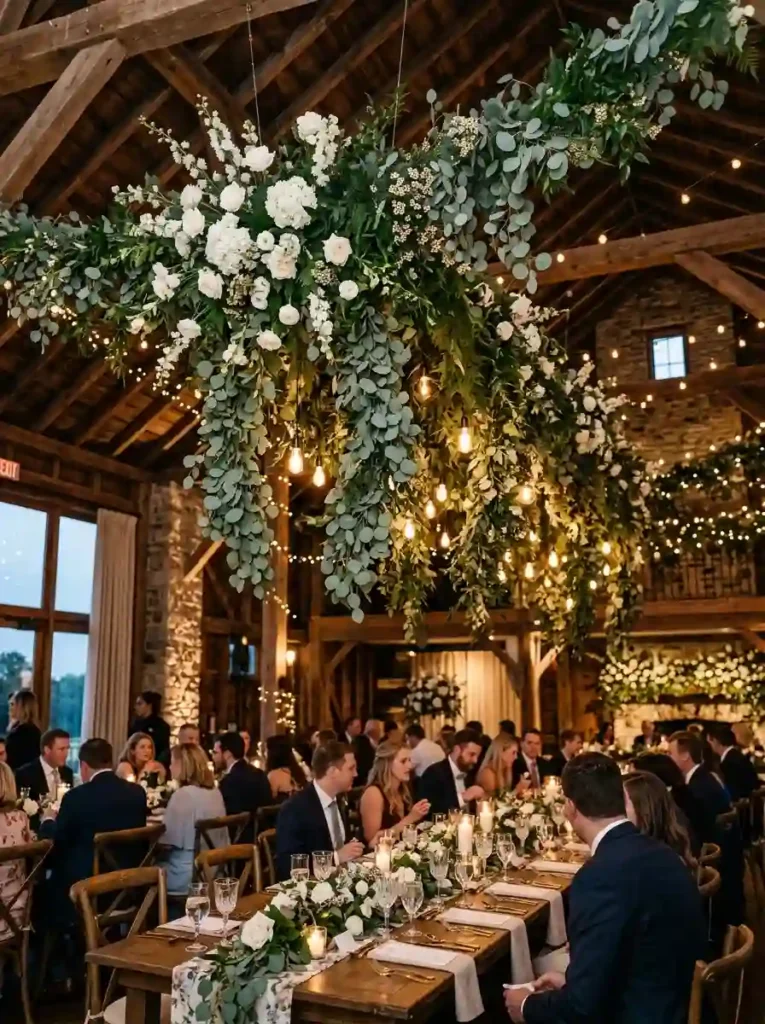 Hanging Greenery Installation