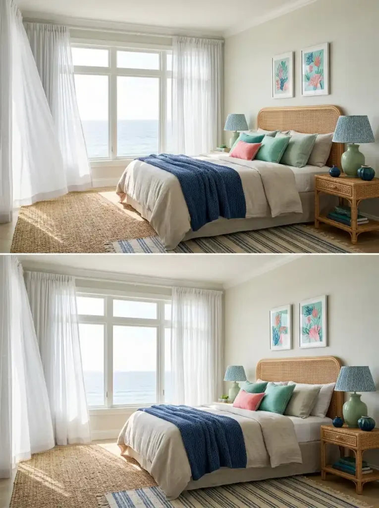 Install Floor-to-Ceiling Sheer Curtains