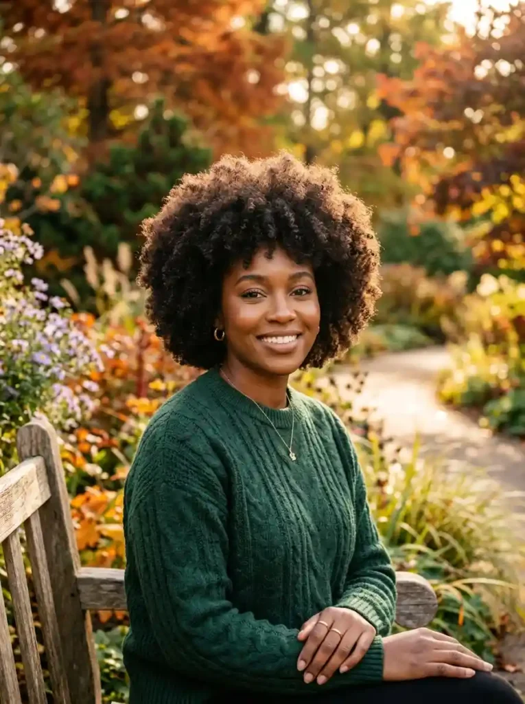 Voluminous Natural Afro