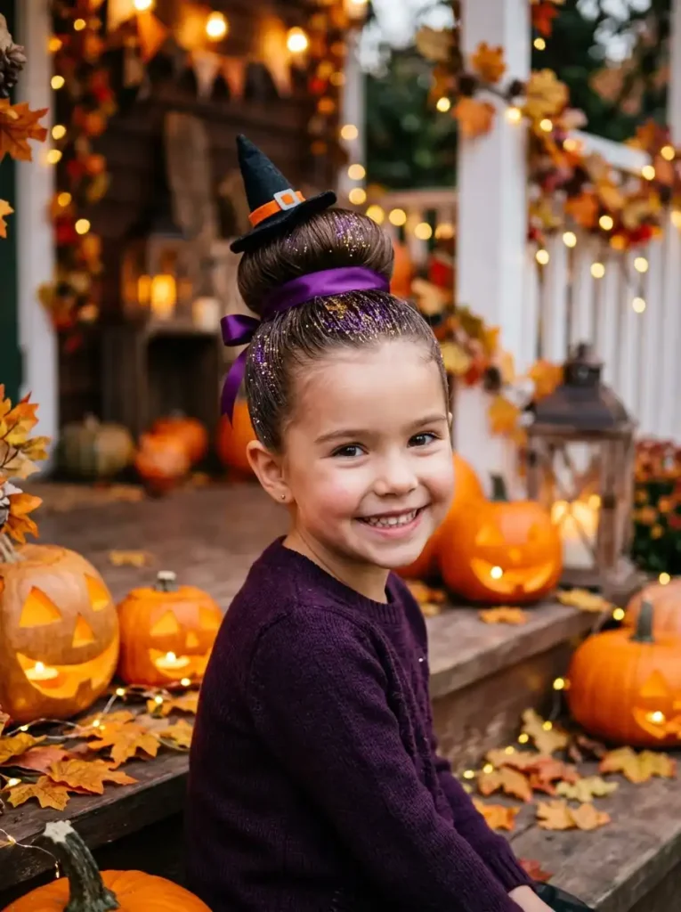 . Witch Hat High Bun