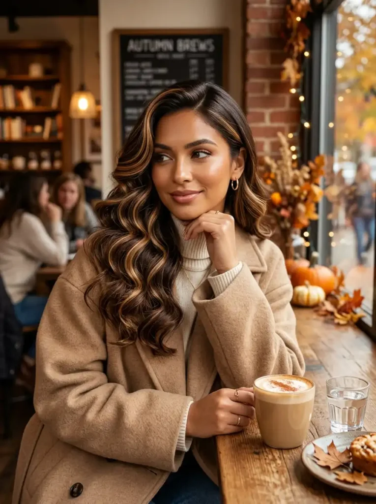 Chocolate Calico Waves