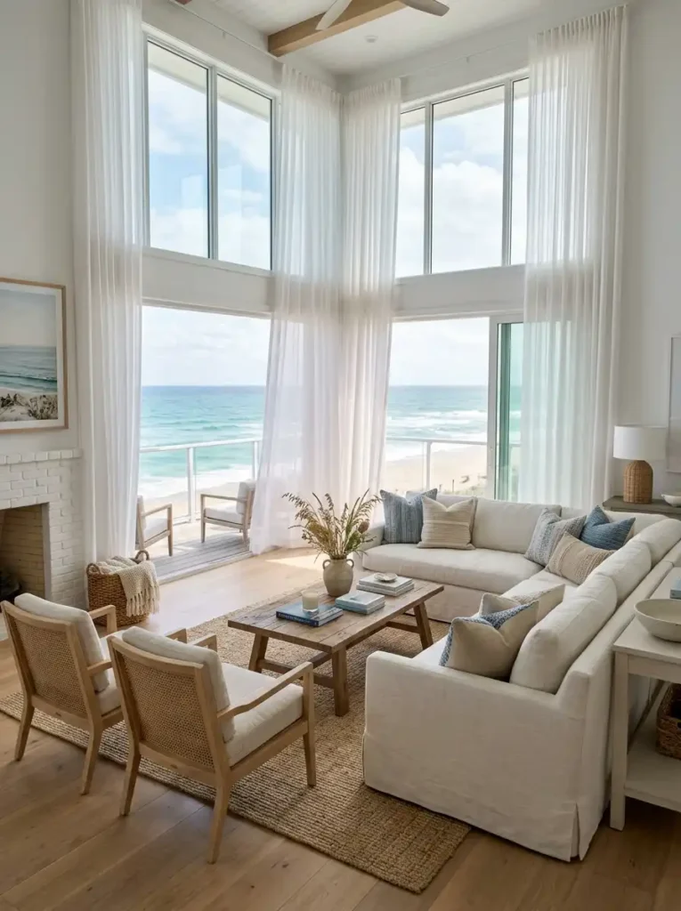  Floor-to-Ceiling Sheer Curtains