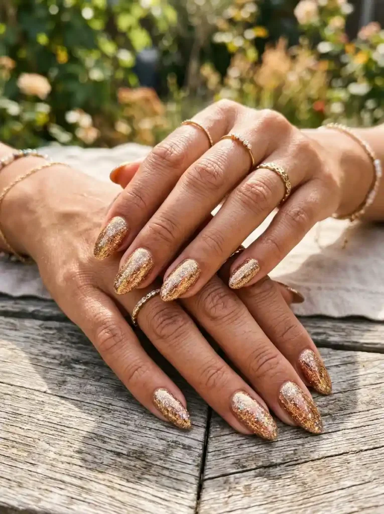 Sun-Kissed Glitter Chrome