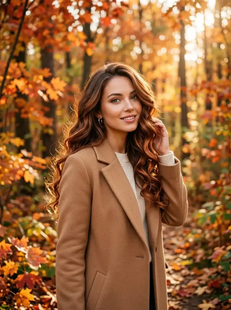 Chestnut Brown with Copper Glow