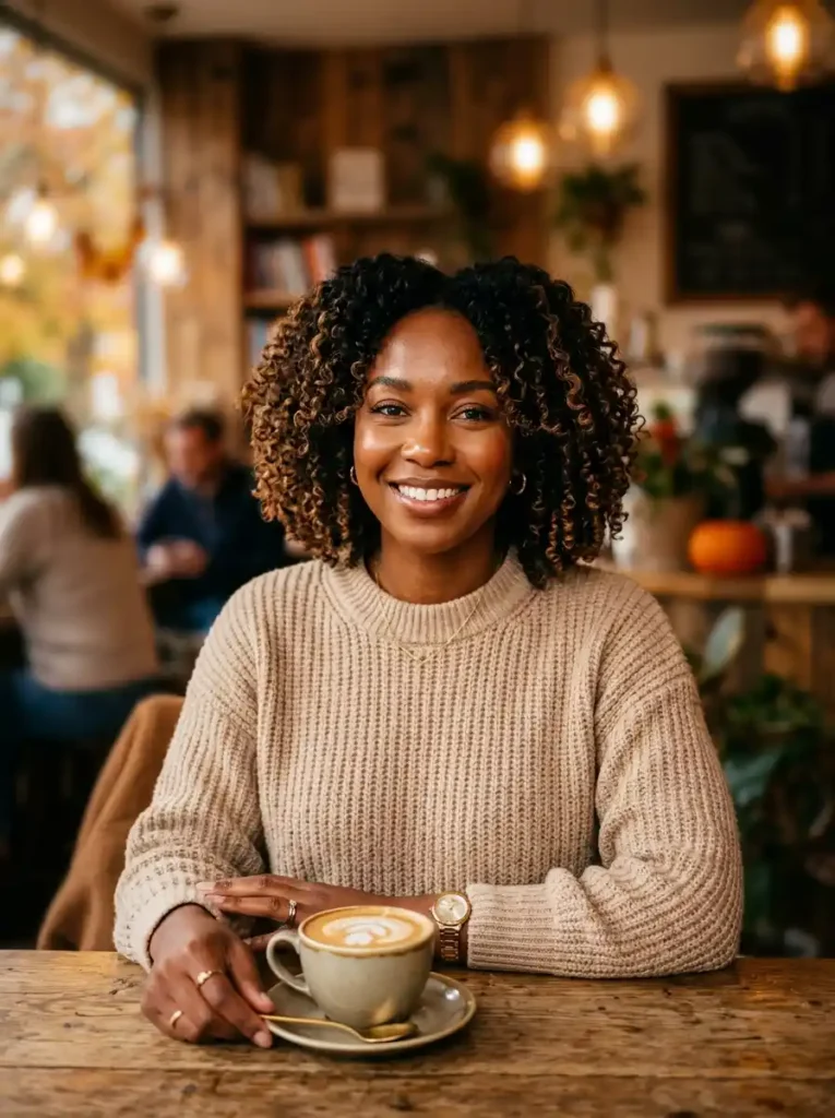 Curly Bob with Face-Framing Layers