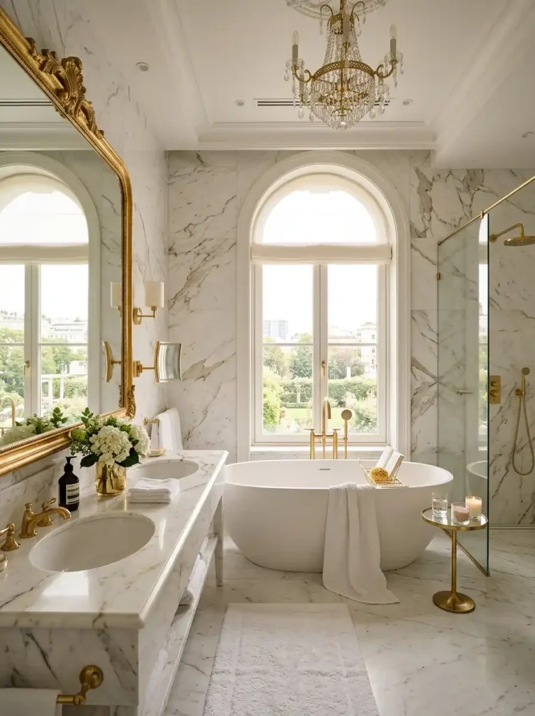 Marble Elegance Bathroom