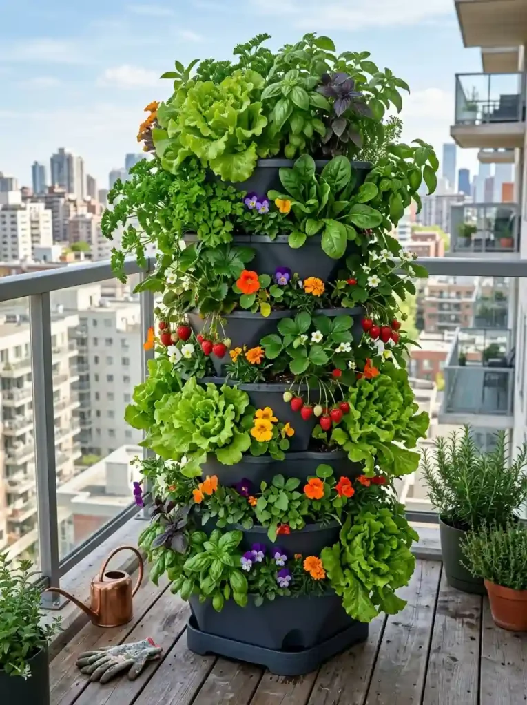 Stackable Planter Towers