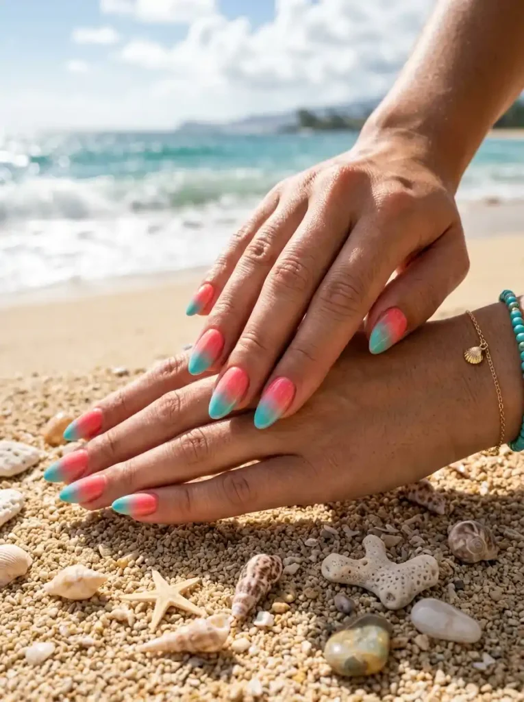  Coral Reef Ombre