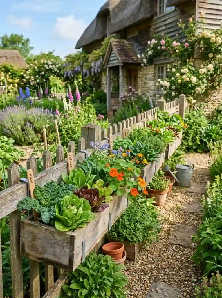 Fence-Mounted Planter Boxes