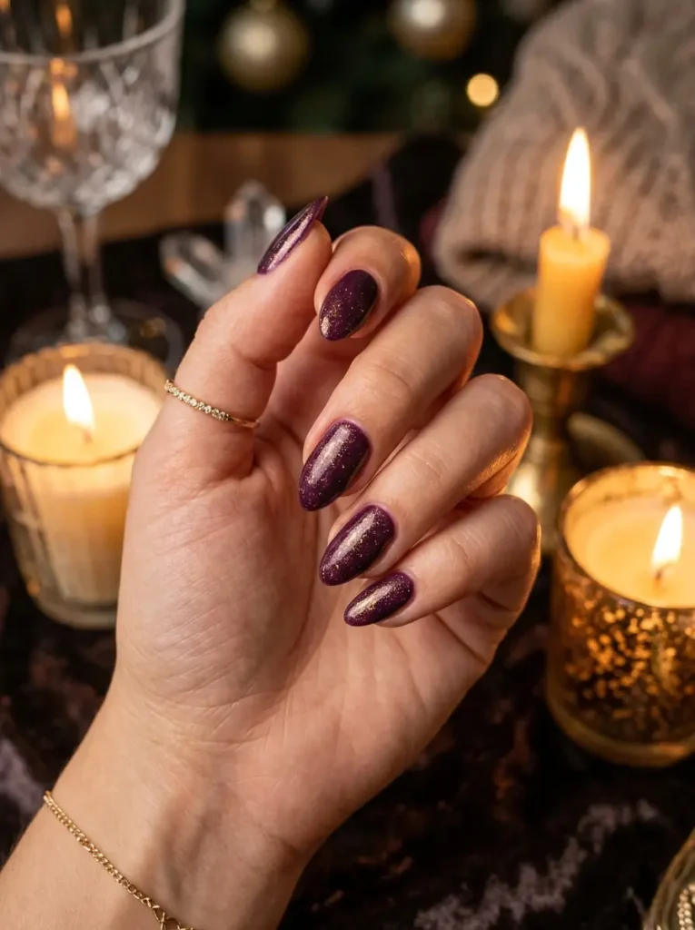  Moody Plum with Shimmer