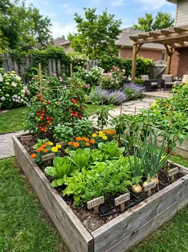 Companion Planting in Compact Beds