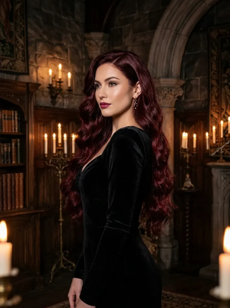 Velvet Cherry Cola Hair