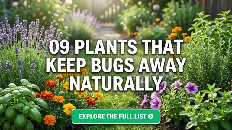 09 Plants That Keep Bugs Away Naturally