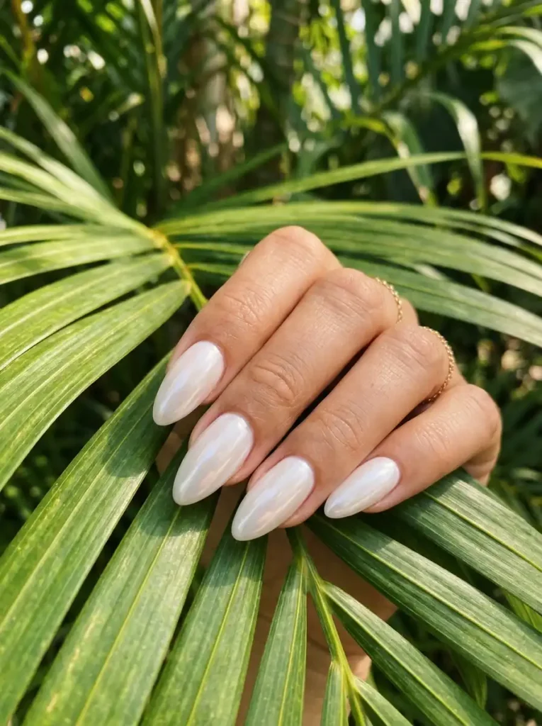  Glazed Donut Coconut Milk Nails