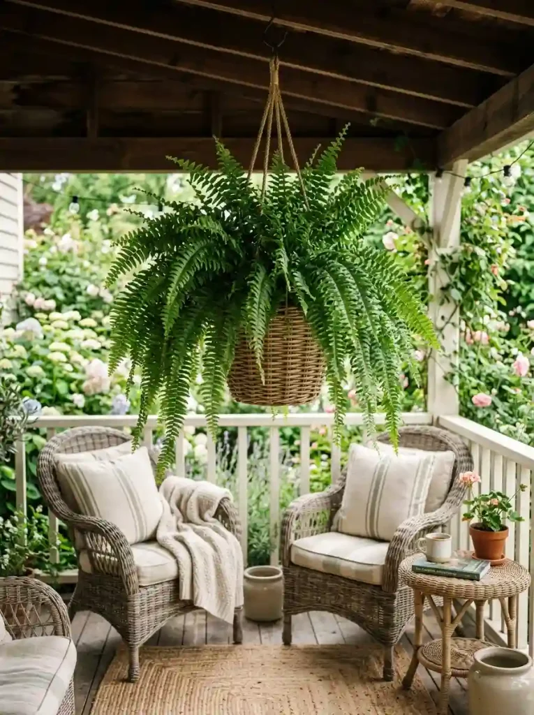 Hanging Fern Baskets