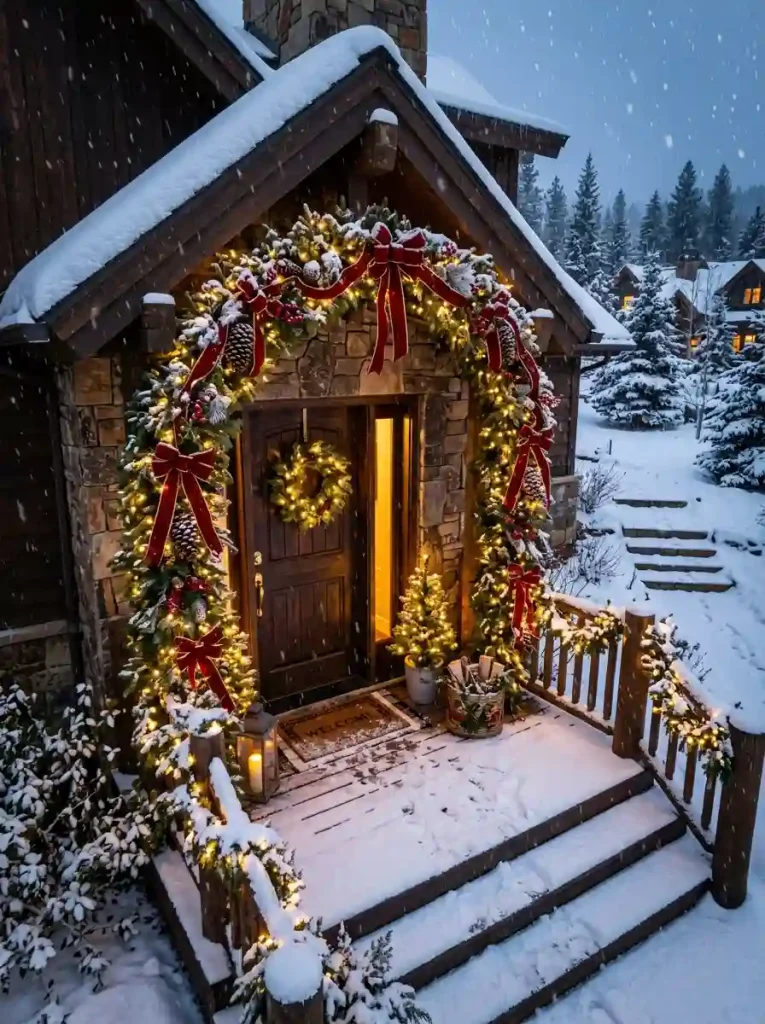 The Grand Evergreen & Fairy Light Archway