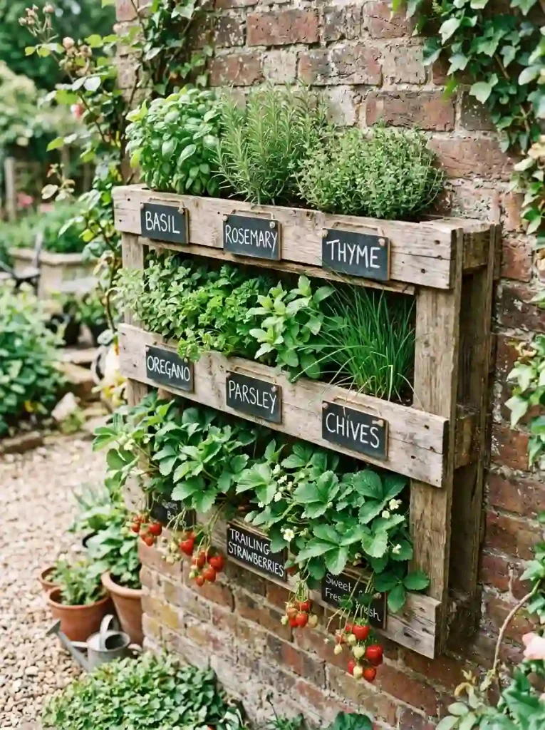 Upcycled Wooden Pallet Planter