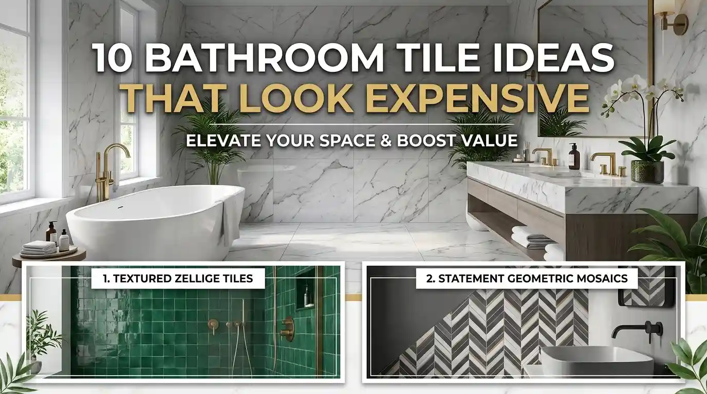 10 Bathroom Tile Ideas That Look Expensive