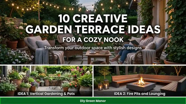 10 Creative Garden Terrace Ideas for a Cozy Nook