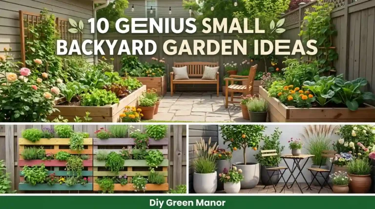 10 Genius Small Backyard Garden Ideas