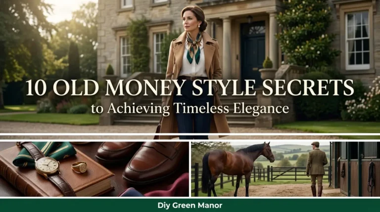 10 Old Money Style Secrets to Achieving Timeless Elegance