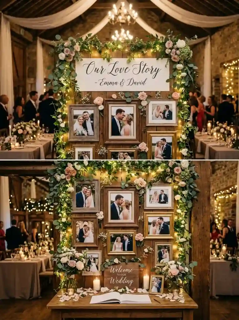 DIY Photo Display Wall