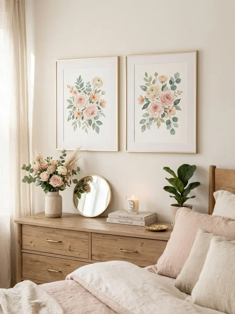 Floral Watercolor Duo