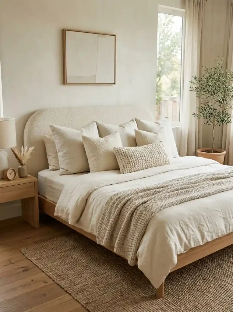 Organic Neutral Bouclé & Woven Textures