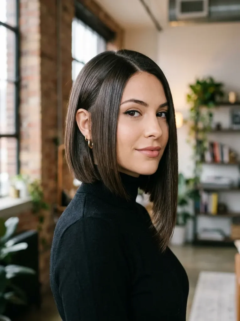  Sleek Asymmetrical Bob