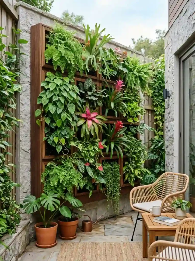  Tropical Vertical Garden