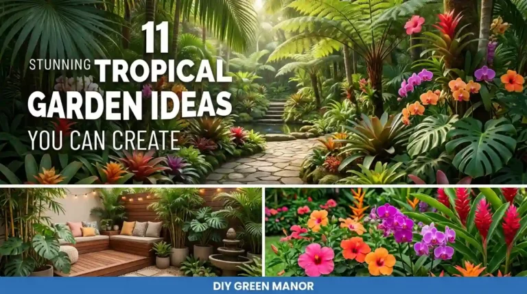 11 Stunning Tropical Garden Ideas You Can Create