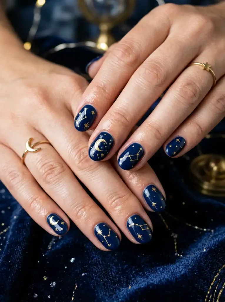 Minimalist Gold Constellation Accents