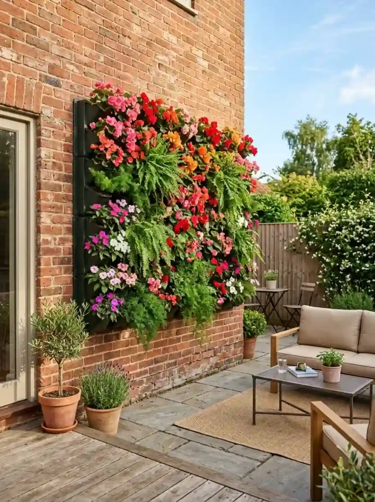 Self-Watering Vertical Wall Pocket Pots