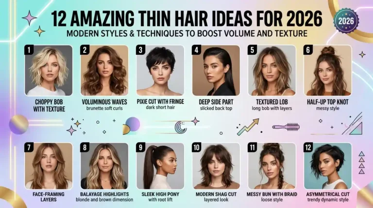 12 Amazing Thin Hair Ideas for 2026