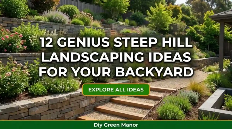 12 Genius Steep Hill Landscaping Ideas for Your Backyard