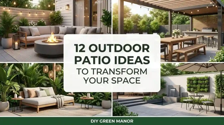 12 Outdoor Patio Ideas to Transform Your Space