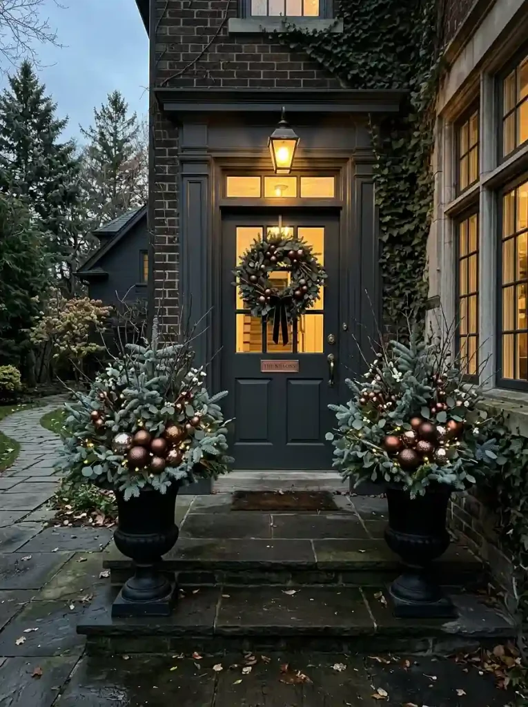 Moody Woodland Forest in Potted Urns